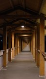 Галерея Миллионного моста ночью
