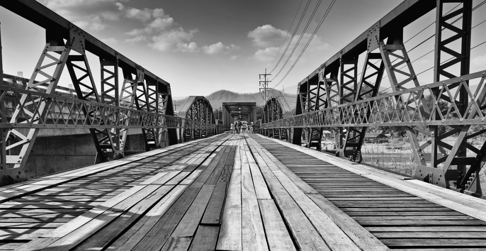 Таиланд. Мемориальный мост времен войны.