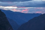 Закат в алтайских горах