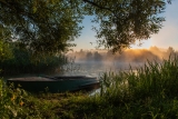 Ранним утром на реке Дубне.