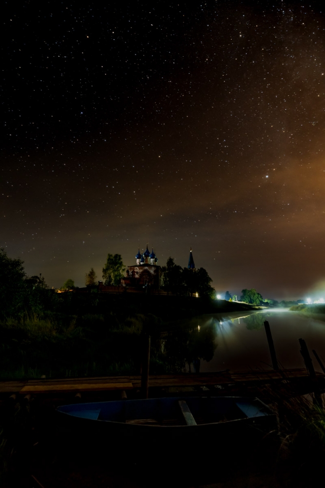Звездная ночь в Дунилово