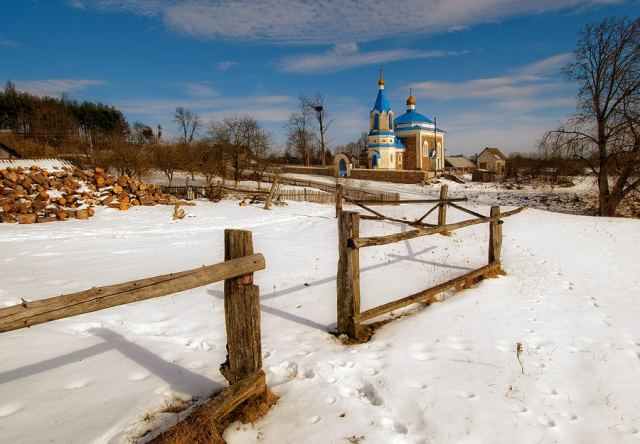 Вид на церковь