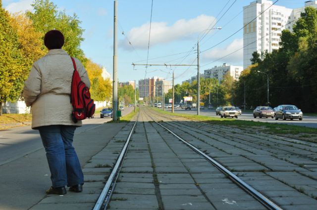 осенняя остановка