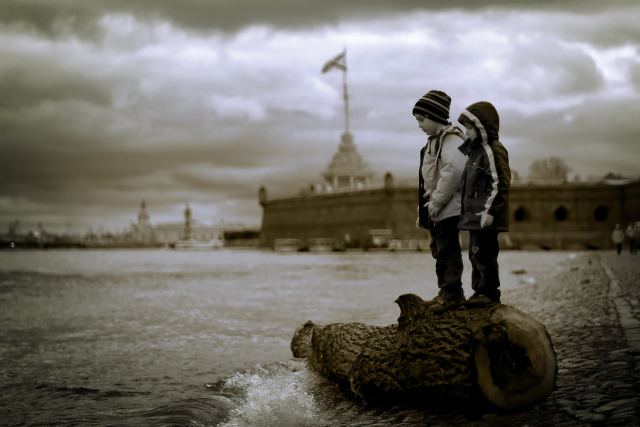 Встречая питерскую осень. Неразлучные