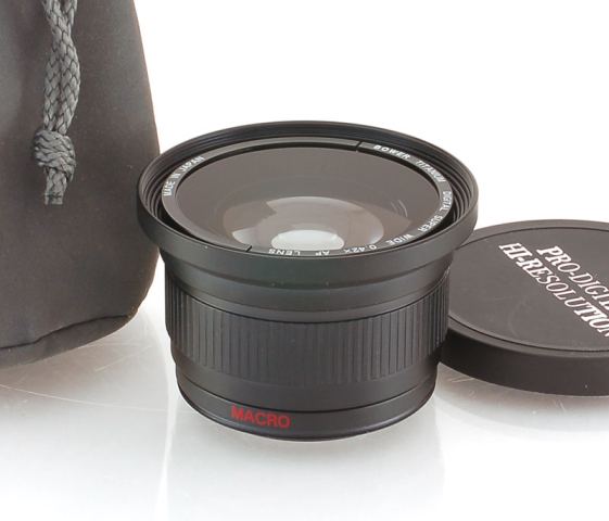 Bower Titanium Digital Super Wide 0.42x AF lens