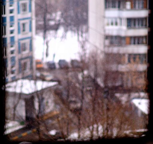 Февральский снег
