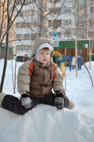 На прогулке