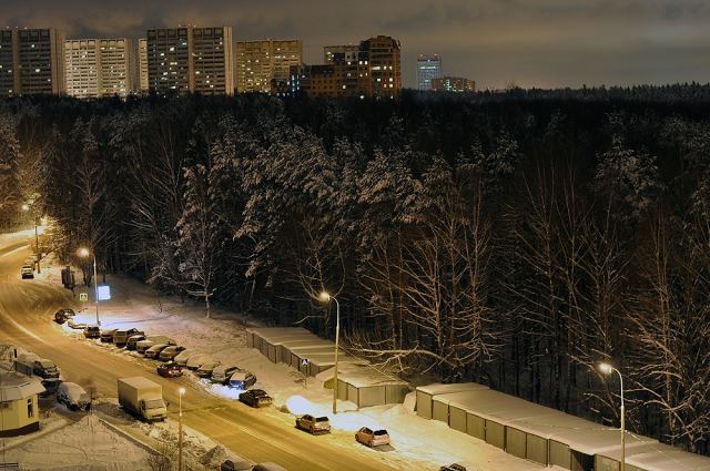 Город спит 