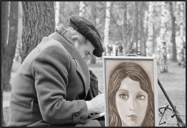 за работой....