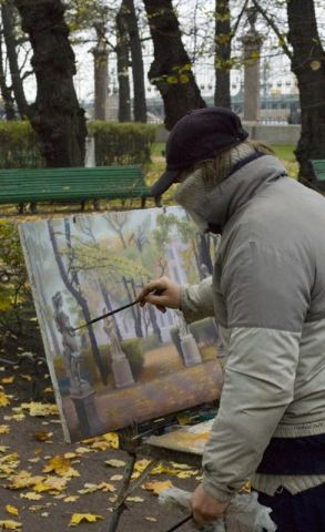 Из серии "Зарисовки в Летнем саду"
