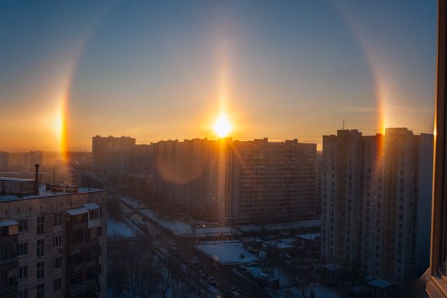 Кольцо вокруг Солнца