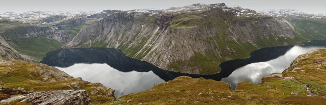 оз. Ringedalsvatnet. Норвегия.