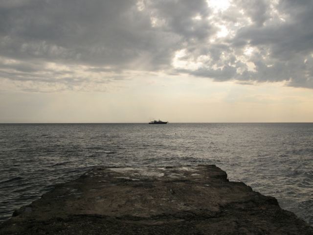 туапсе, черные камни