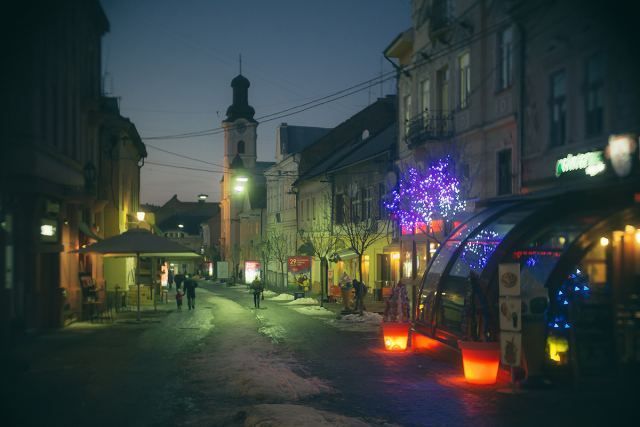 Ужгород вечерний