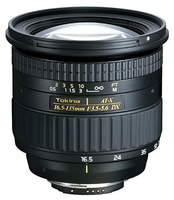TOKINA AT-X 16.5-135mm DX 