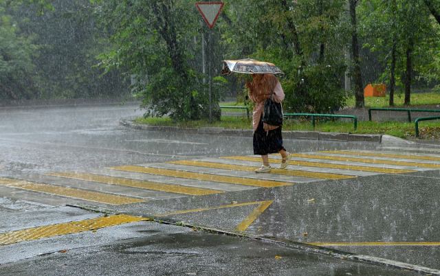 Августовский дождь.