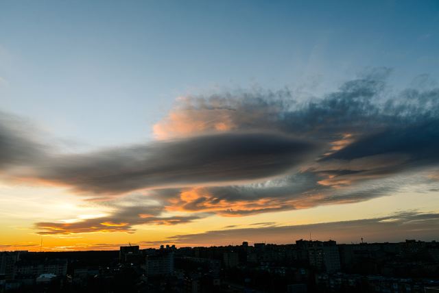 Февральское небо