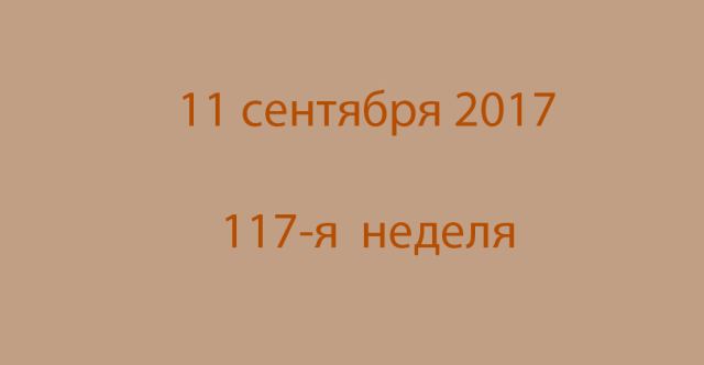 Метка 11 сентября 2017
