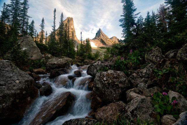 Вечернее. Ергакское.