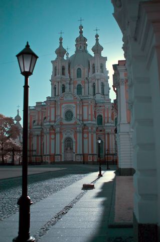 утро