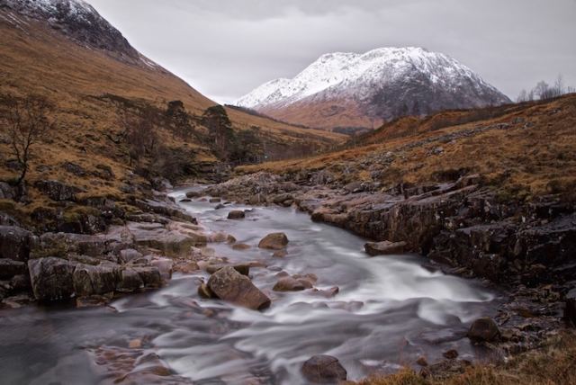 Glen Etive. Зима 