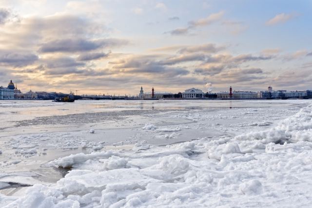 Зима в Петербурге