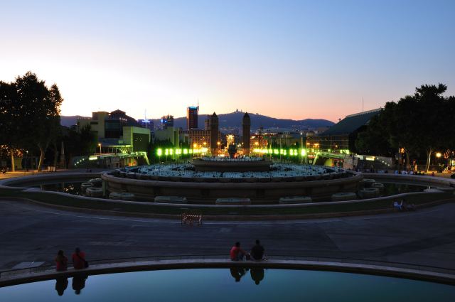 Barcelona evening