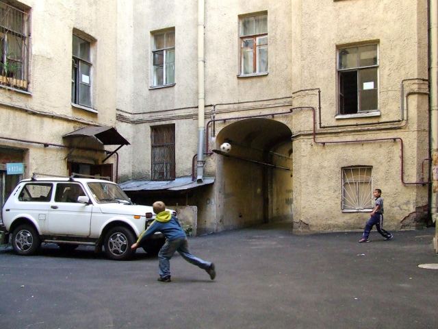 Пас на капот