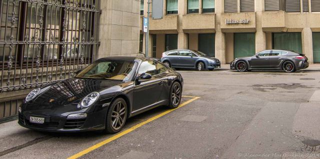 Porsche corner